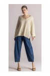 MOUTAKI WOMAN PANT BLUE 26.03.30