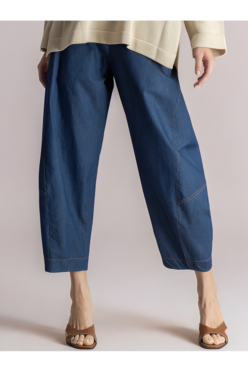 MOUTAKI WOMAN PANT BLUE 26.03.30