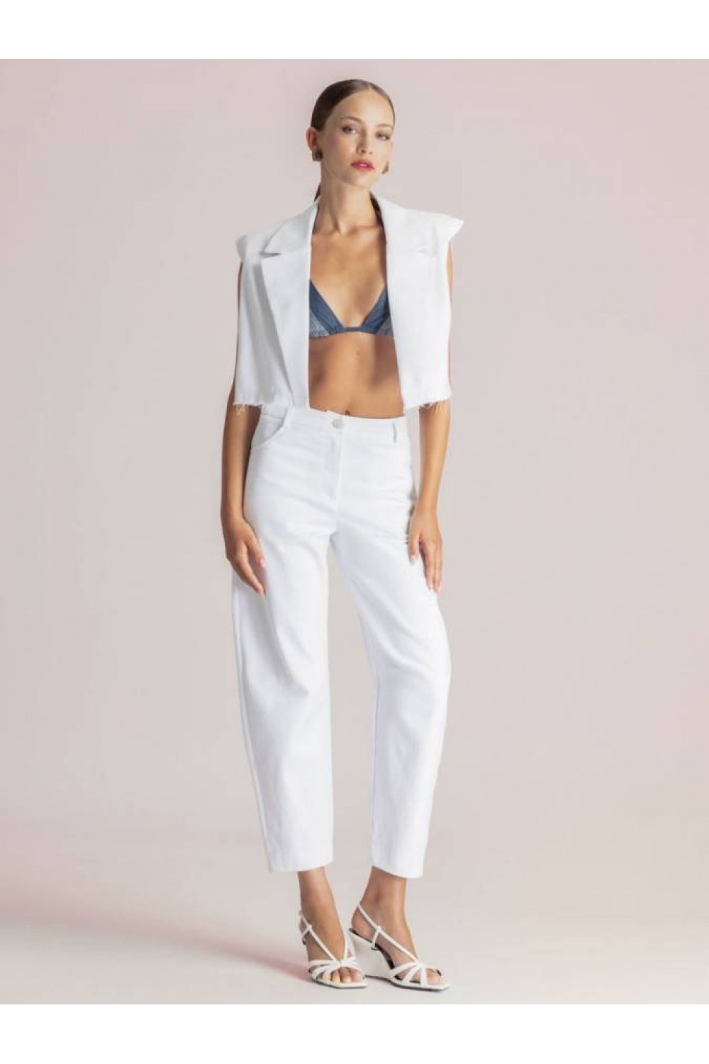 MOUTAKI WOMAN SHIRT WHITE 26.06.14