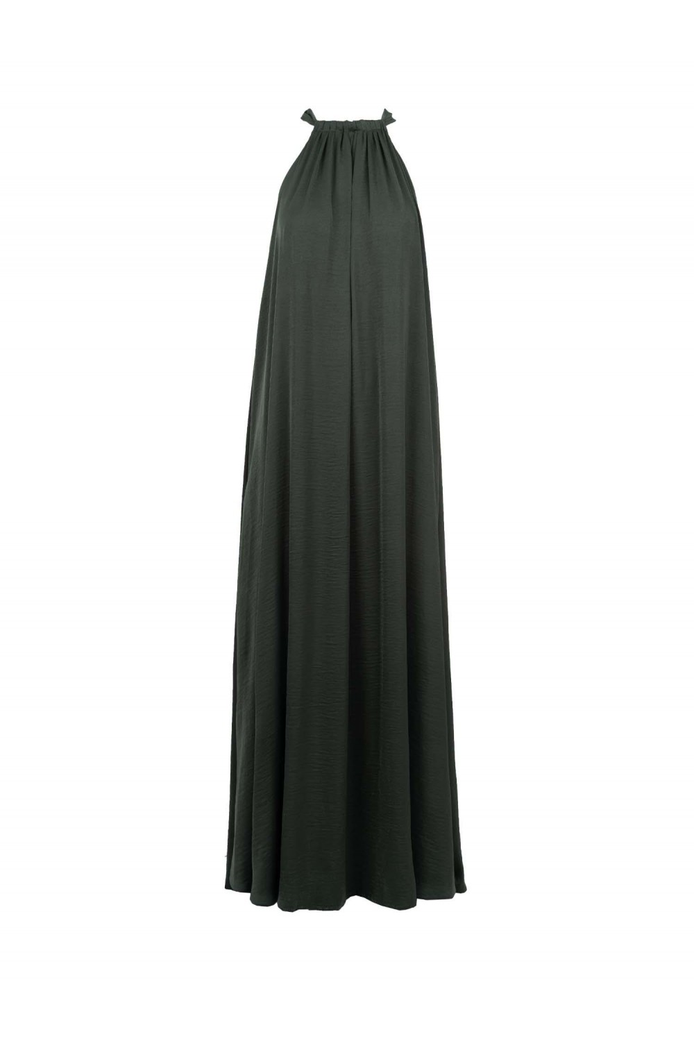 MOUTAKI WOMAN DRESS MAXI KHAKI 26.07.31