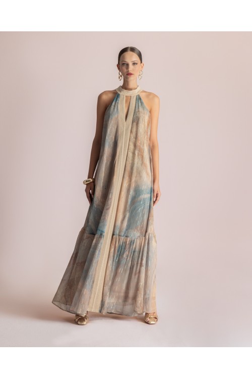 MOUTAKI WOMAN DRESS MULTICOLOUR 26.07.59