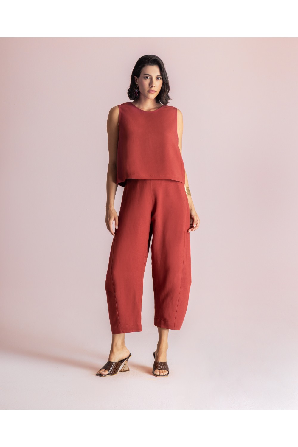 MOUTAKI WOMAN PANT CHILI RED 26.03.17