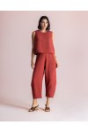 MOUTAKI WOMAN PANT CHILI RED 26.03.17