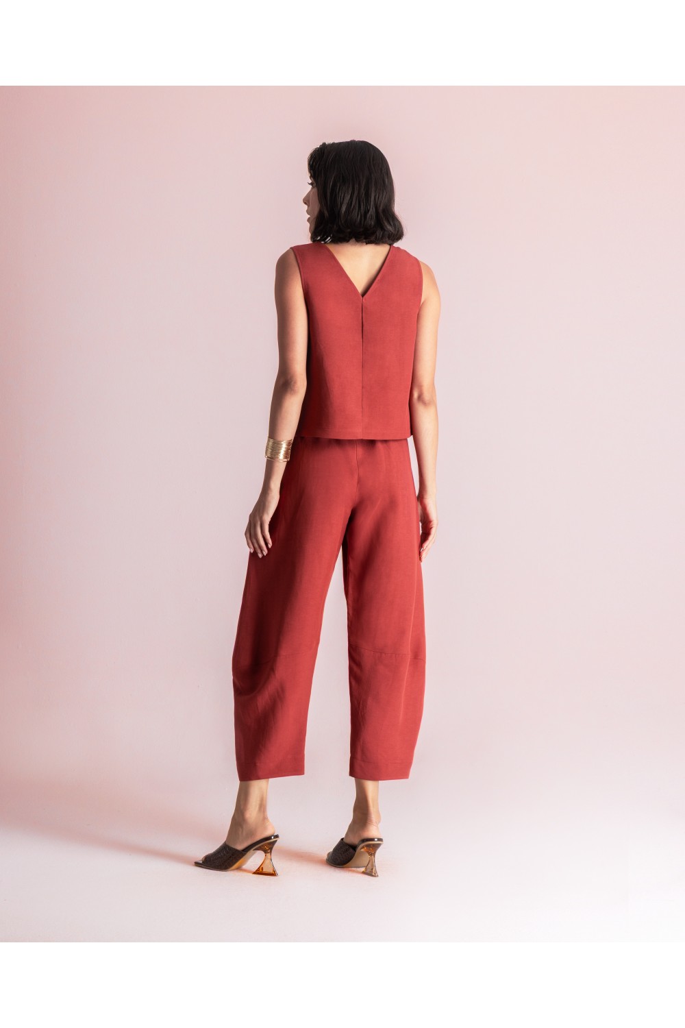 MOUTAKI WOMAN PANT CHILI RED 26.03.17