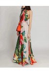 MOUTAKI WOMAN DRESS FLORAL MUTLICOLOUR 26.07.30