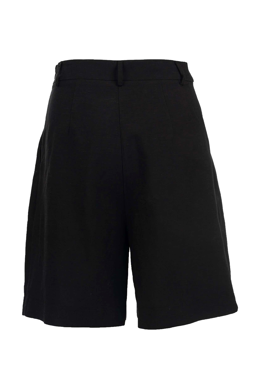 MOUTAKI WOMAN SHORTS BERMUDA BLACK 26.03.68