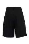 MOUTAKI WOMAN SHORTS BERMUDA BLACK 26.03.68