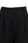 MOUTAKI WOMAN SHORTS BERMUDA BLACK 26.03.68