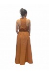 MOUTAKI WOMAN DRESS CHOCOLATE 26.07.81