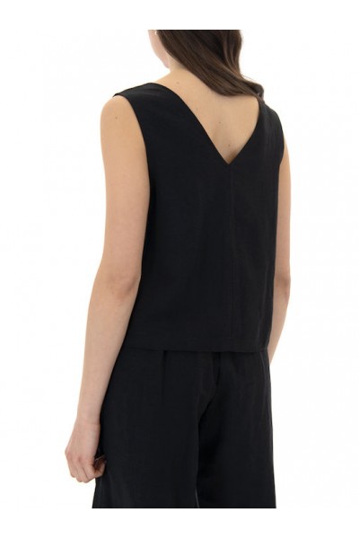 MOUTAKI WOMAN TOP BLACK 25.01.16