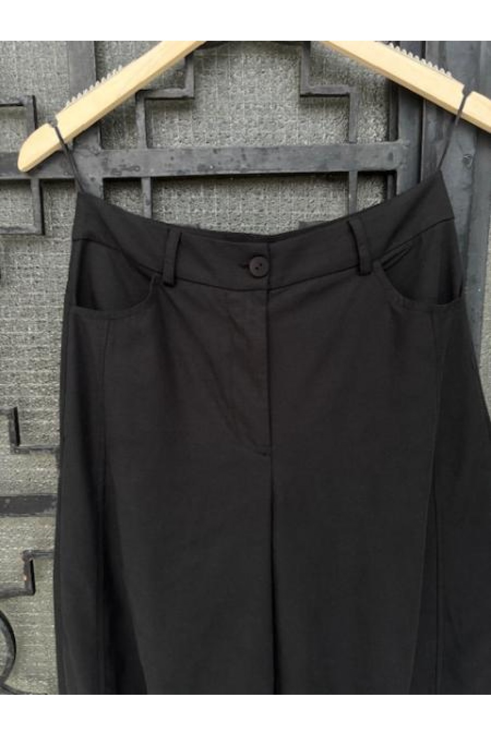 MOUTAKI WOMAN PANT BLACK 26.03.20