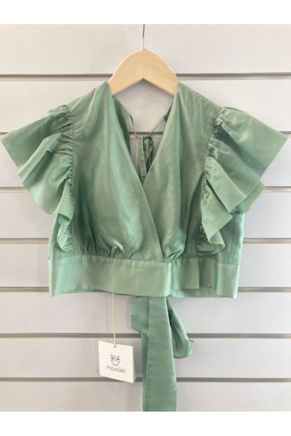 MOUTAKI WOMAN TOP EMERALD 25.01.78