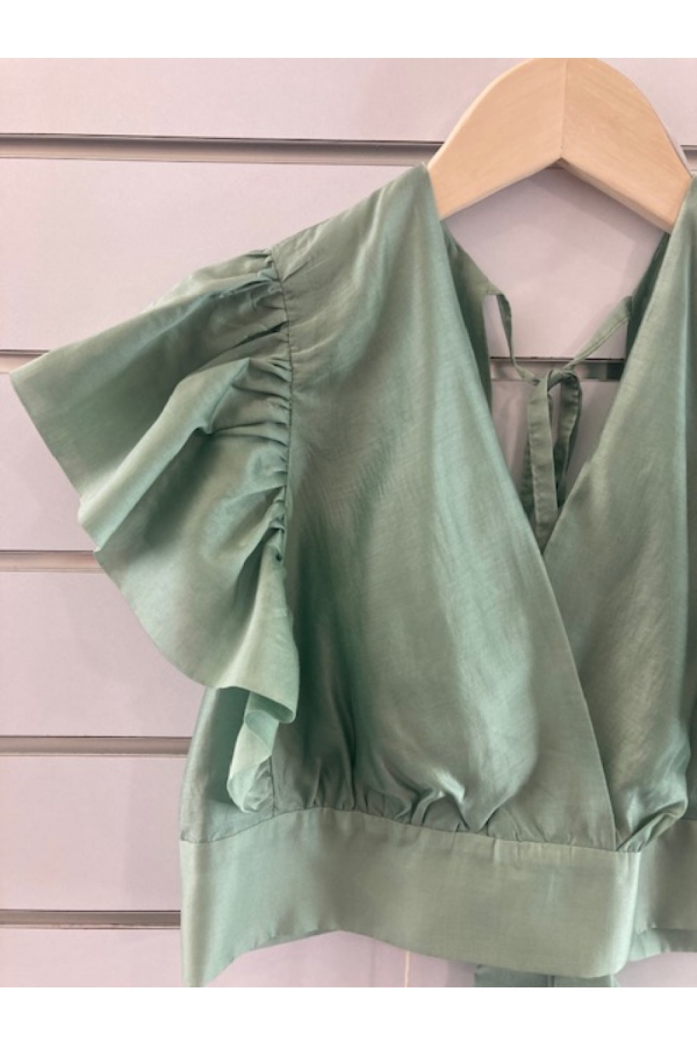 MOUTAKI WOMAN TOP EMERALD 25.01.78