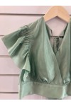 MOUTAKI WOMAN TOP EMERALD 25.01.78