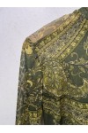 MSR ANIMAL PRINT SHIRT GREEN 26.234
