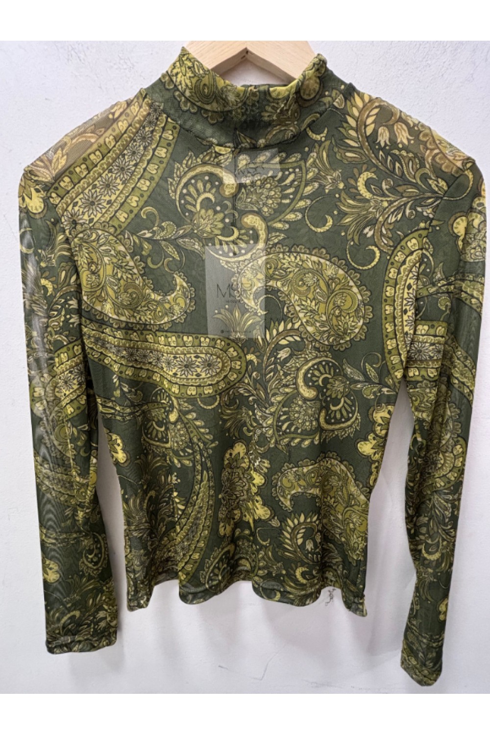 MSR ANIMAL PRINT SHIRT GREEN 26.234