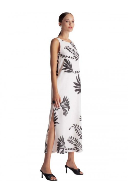 MOUTAKI WOMAN DRESS WHITE 26.07.96