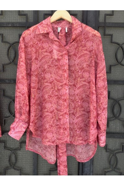 MSR SHIRT FLOWER PATERN PINK 26.553