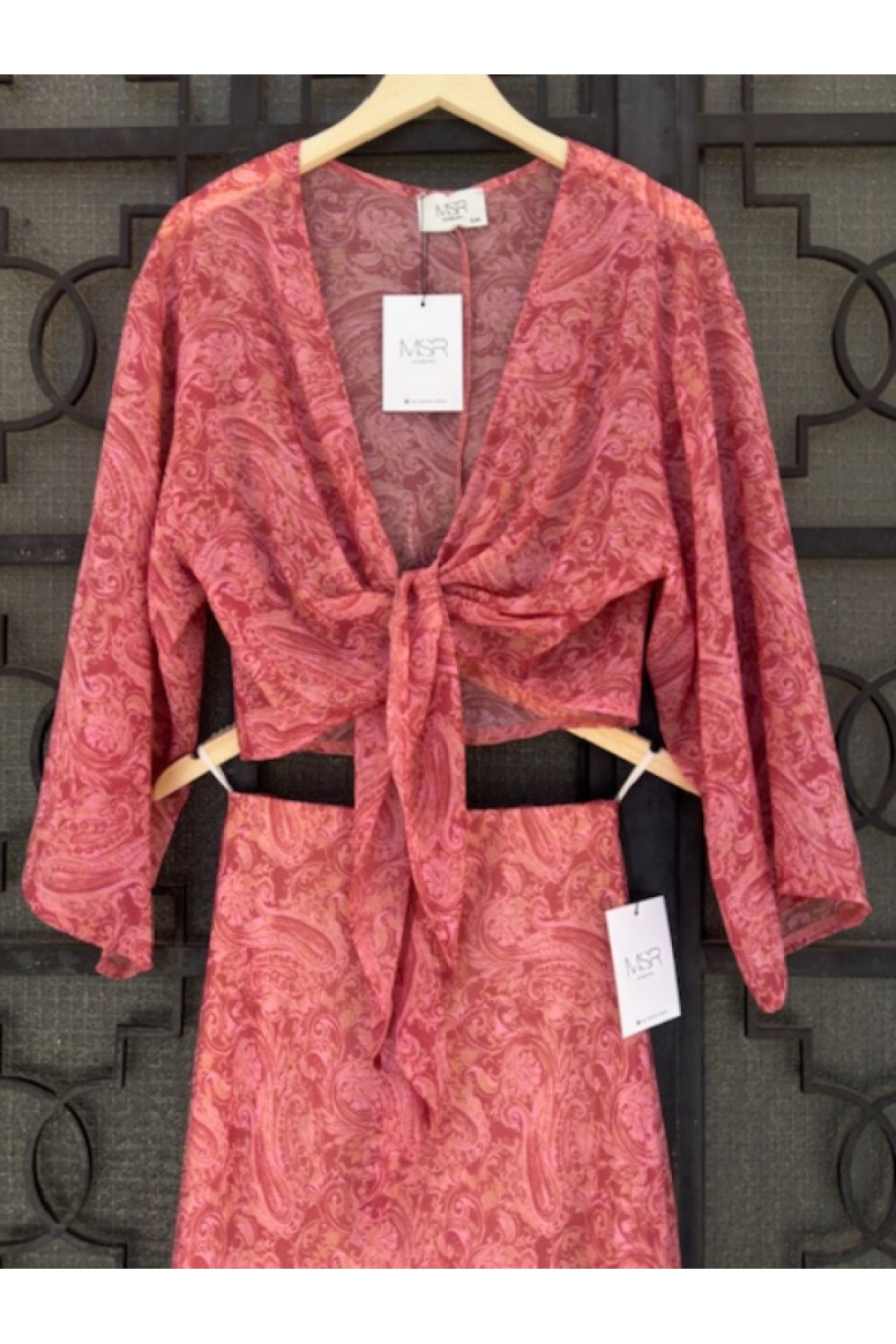 MSR SET TOP-PANTS PINK 26.540