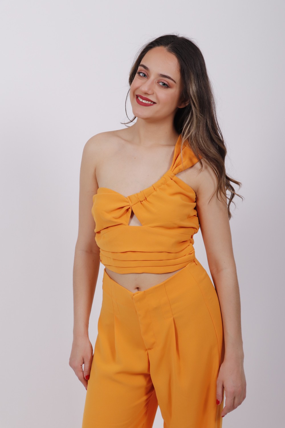MY T CROP TOP MANGO S22T5057