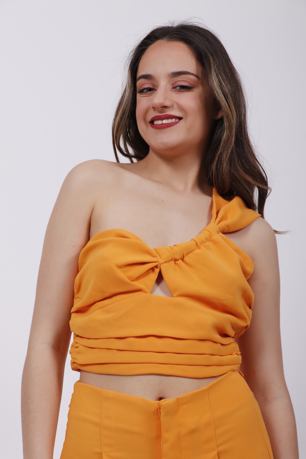 MY T CROP TOP MANGO S22T5057