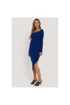 NA-KD SQUARE NECK SIDE SLIT MIDI DRESS 1018-004631