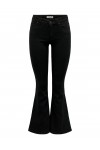 ONLY REESE REG RETRO FLARED DNM BOX BLACK DENIM 15309845