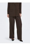 ONLY LINDA-RAVEN HW STR PANTS TLR COFFE BEAN 15371114