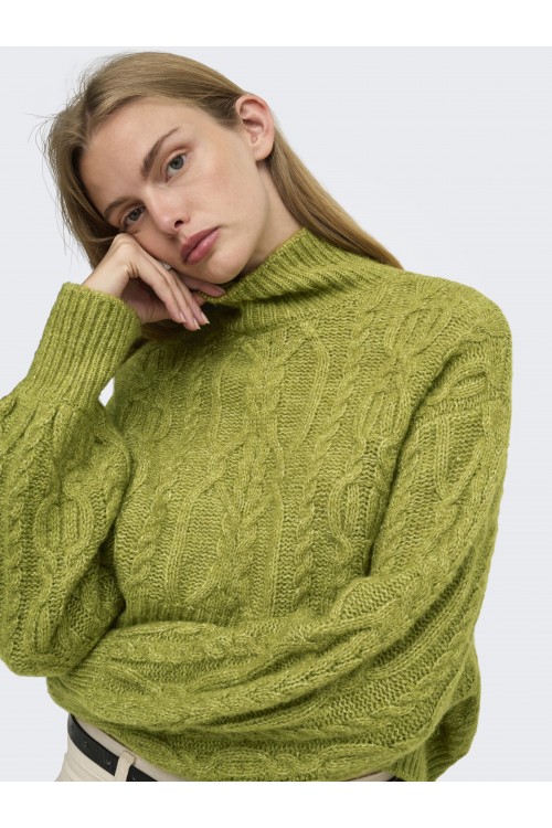 ONLY HILDE LS SHORT CABLE KNT CARDAMOM SEED 15375336