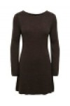 ONLY TESSIE LS BOATNECK DRESS KNT COFFE BEAN 15378118