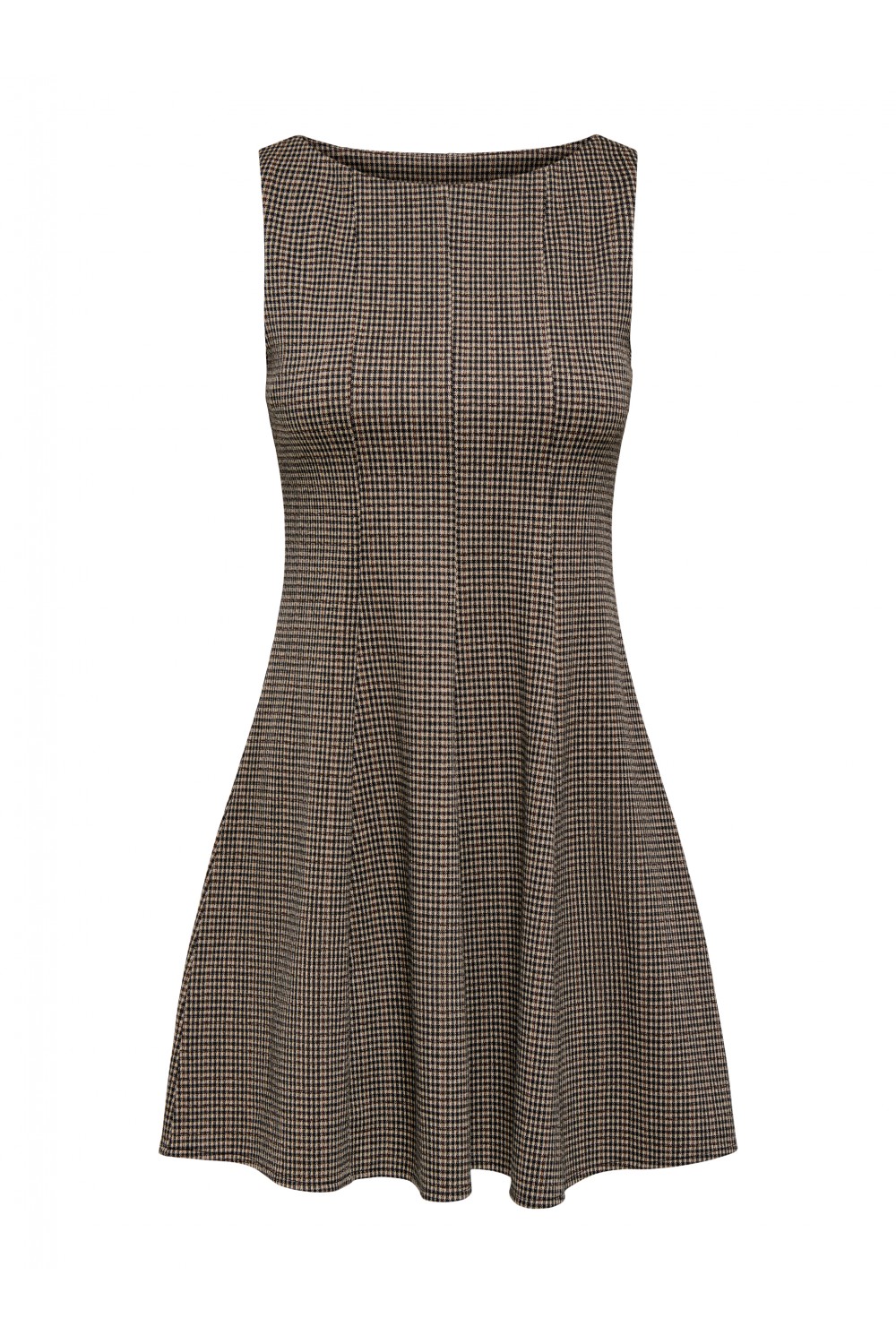  ONLY AZURA S/L WAIST DRESS JRS WHTIE PEPPER 15380636