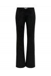 ONLABENA MW FAUX SUEDE FLAR LEGGING PNT BLACK 15381458