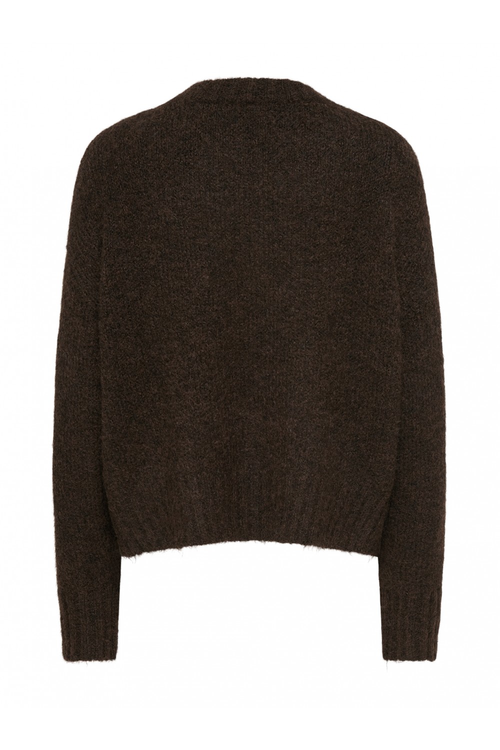  ONLY FIONA LS LOOSE V-NECK KNT COFFEE BEAN 15382494
