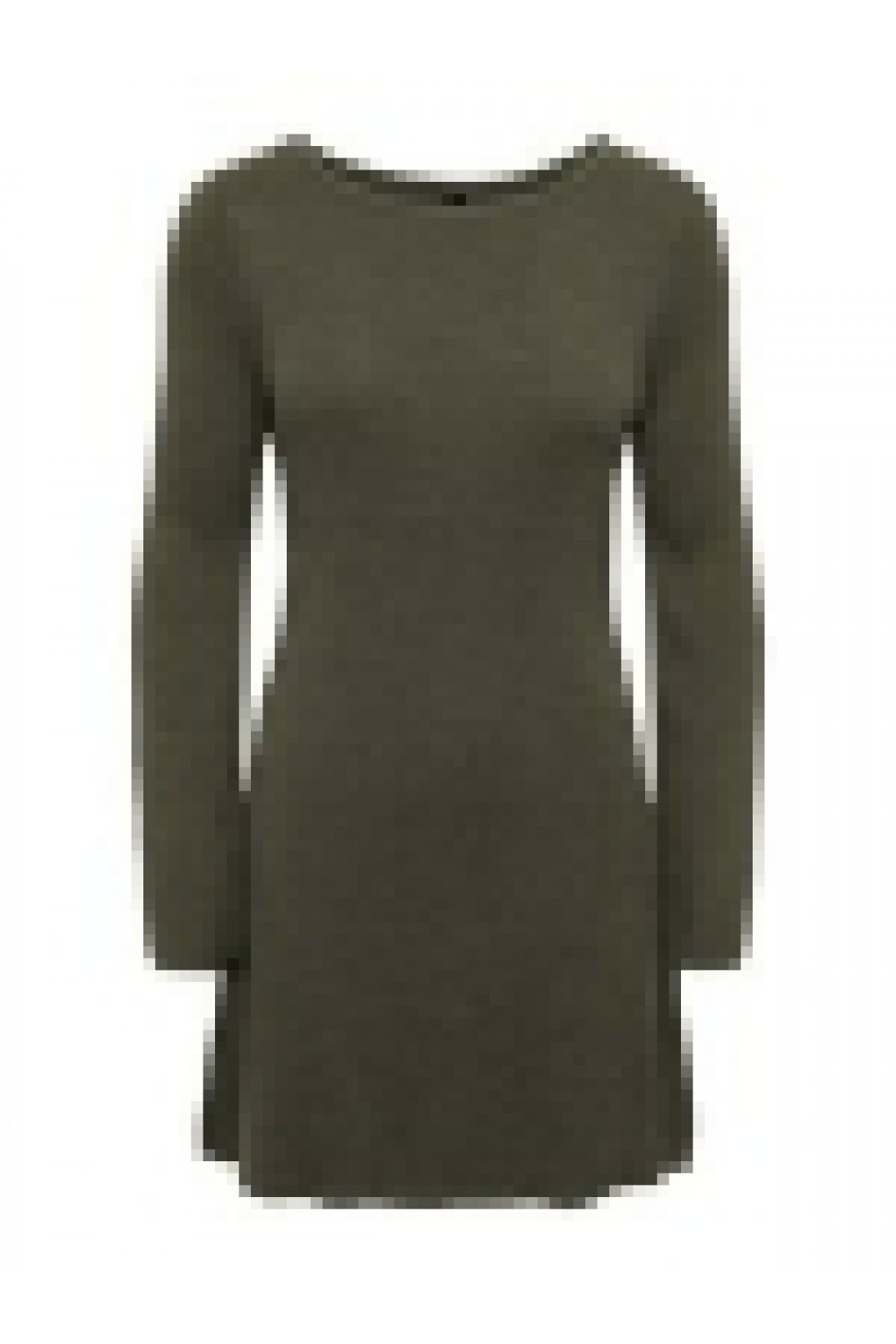 ONLY TESSIE LS BOATNECK DRESS KNT BURNT OLIVE 15378118