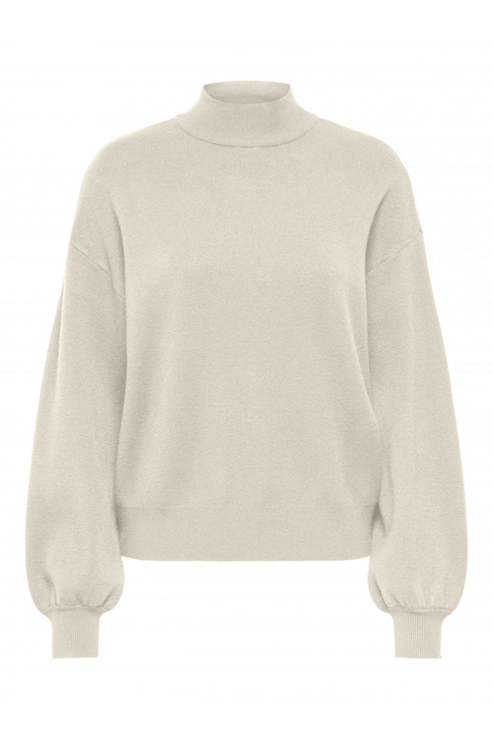 ONLY ENYA LS JQ O-NECK KNT BIRCH 15302262