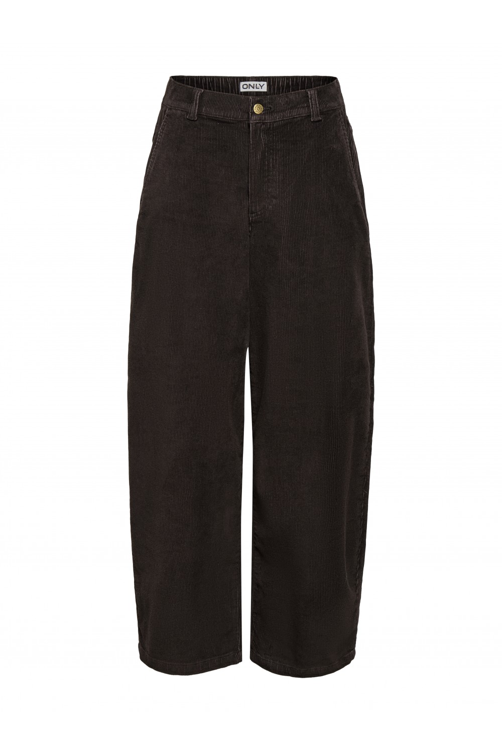 ONLY BLAIR-GLOBAL MW BARREL CORD PANT PNT BLACK COFFEE 15378542