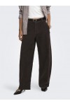 ONLY BLAIR-GLOBAL MW BARREL CORD PANT PNT BLACK COFFEE 15378542