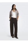 ONLY BLAIR-GLOBAL MW BARREL CORD PANT PNT BLACK COFFEE 15378542