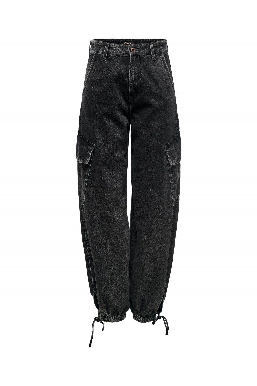 ONLY PERNILLE HW CARGO JOGGER DNM BLACK DENIM 15297358