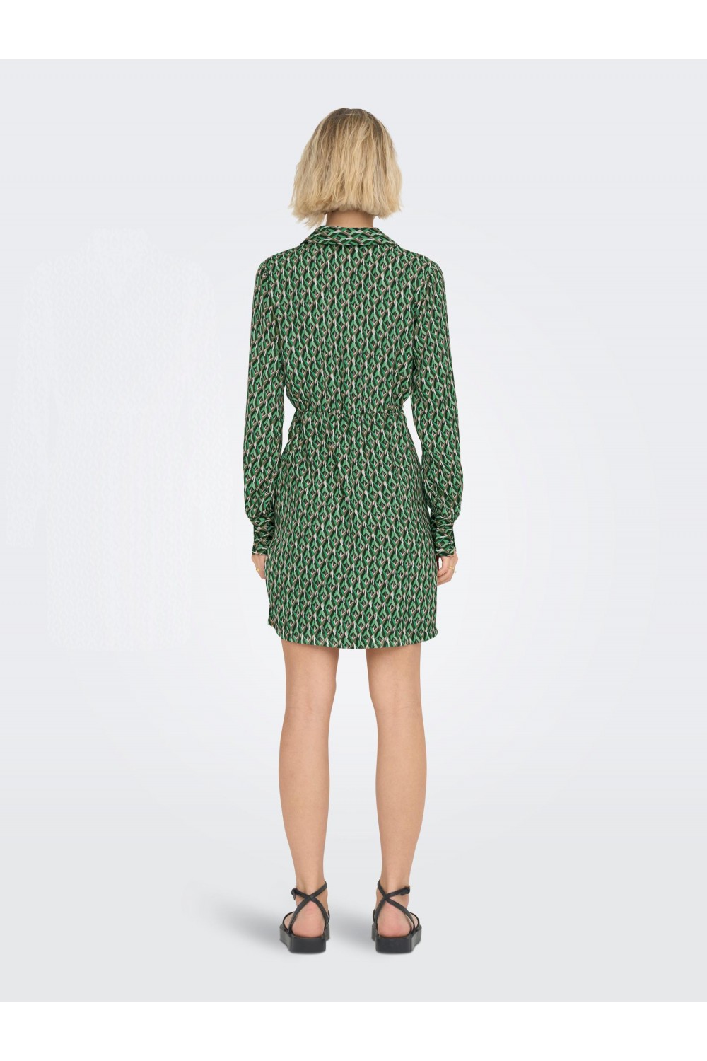 ONLY JENNY WRAP DRESS WINTER MOSS 15300438