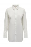 ONLY OLIVIA VERA STUD SHIRT BRIGHT WHITE 158308416