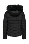 ONLY ELLAN HOOD JACKET BLACK 15300254