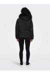 ONLY ELLAN HOOD JACKET BLACK 15300254