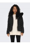 ONLY ELLAN HOOD JACKET BLACK 15300254