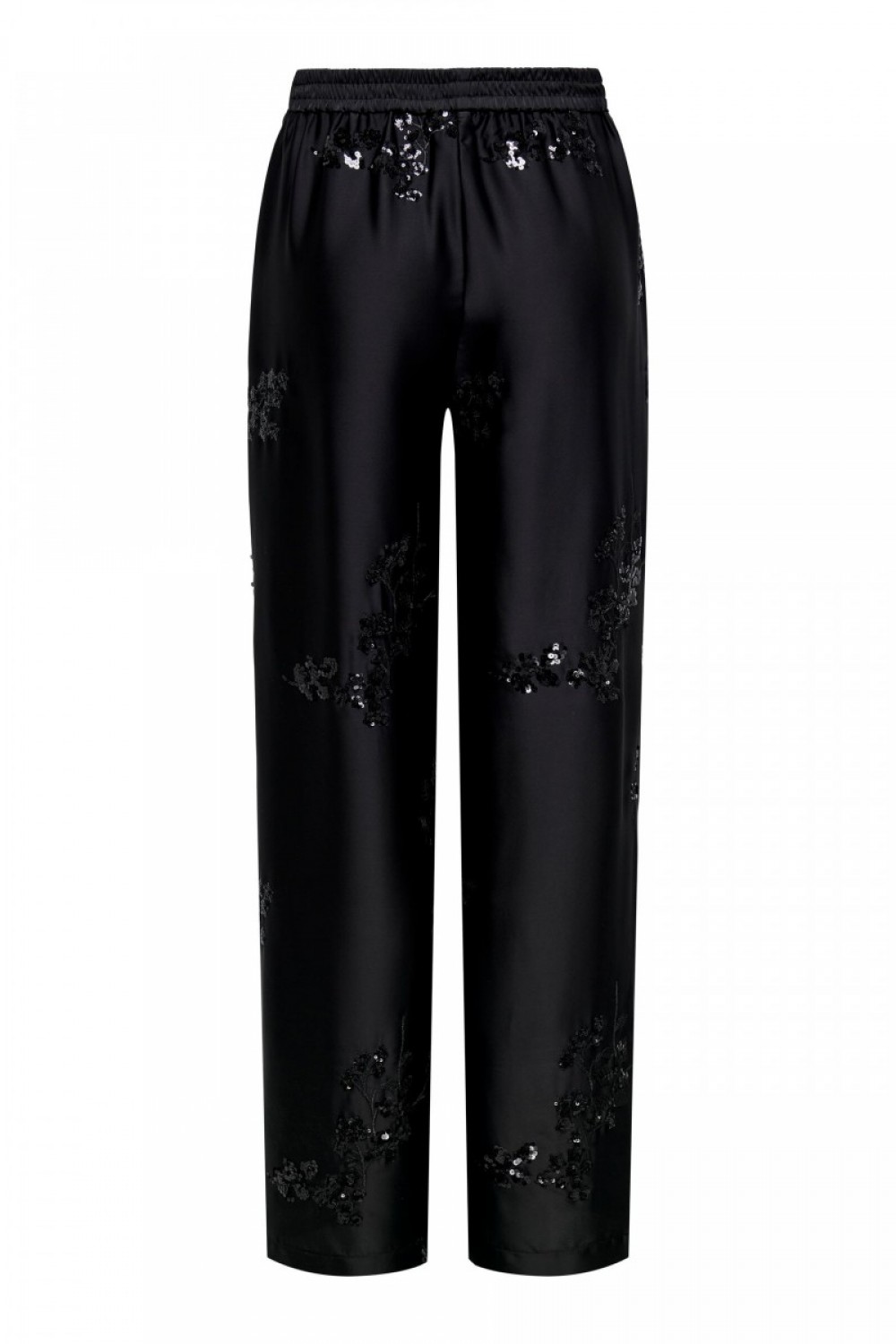 ONLY LEO SEQUINS SET SHIRT AND PANT BLACK 15312498