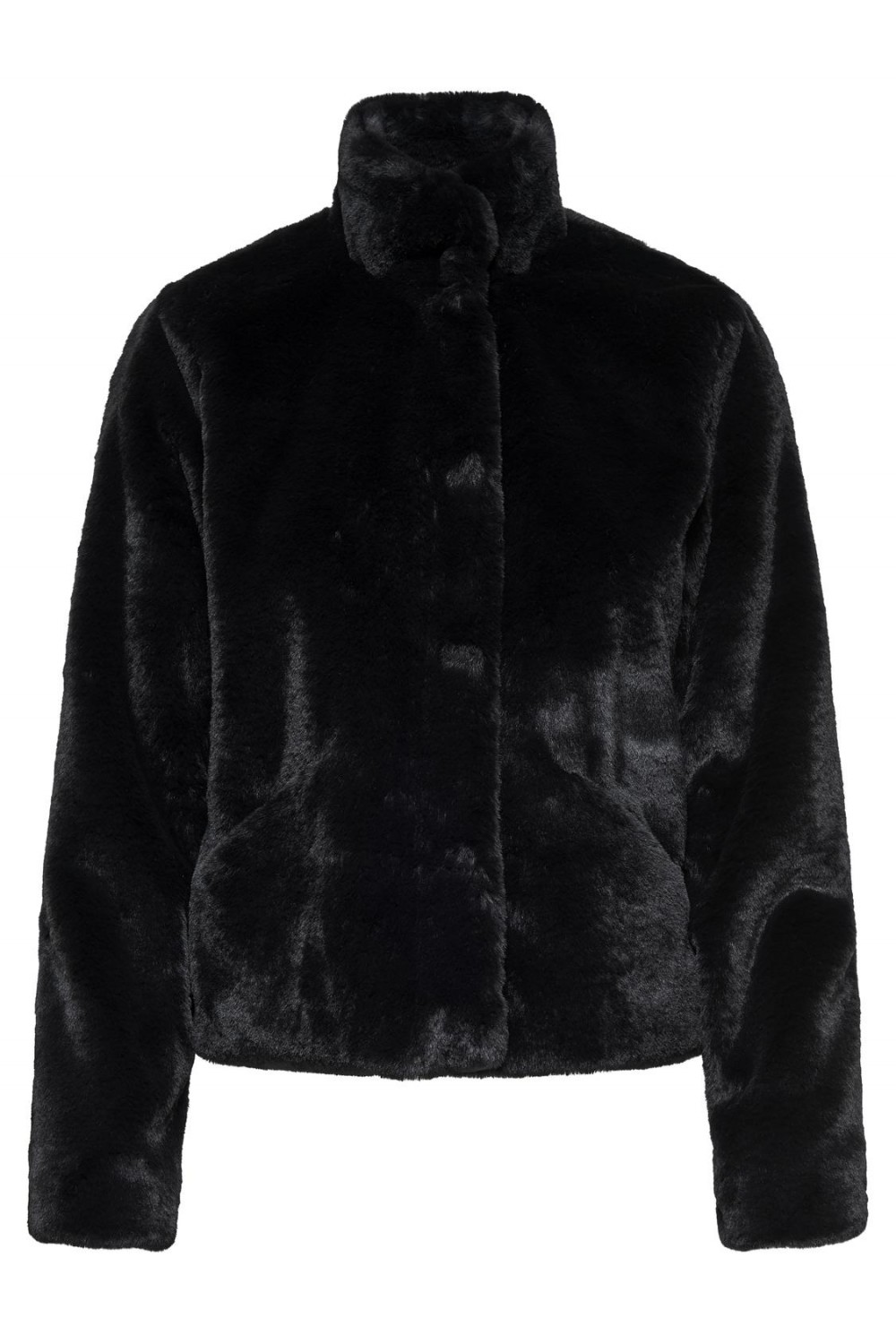 ONLY NEWVIDA FAUX FUR JACKET OTW CC BLACK 15295423