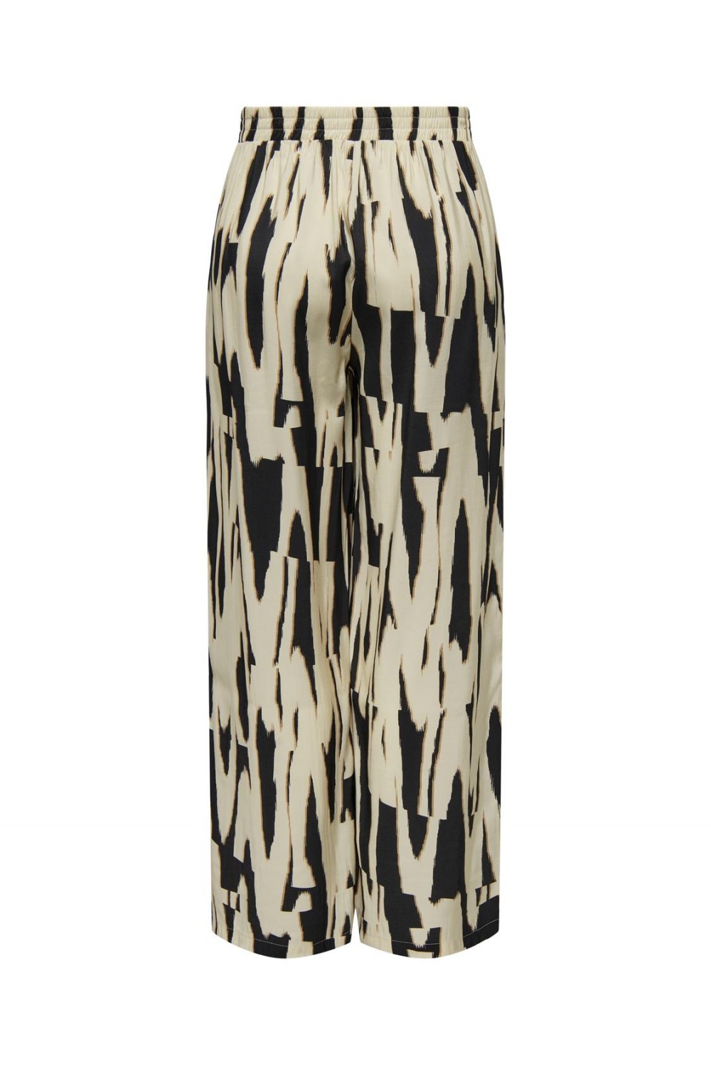 ONLY MILA LIFE LOOSE PANTS PTM BLACK/CHERIE GRAPHIC 15328205