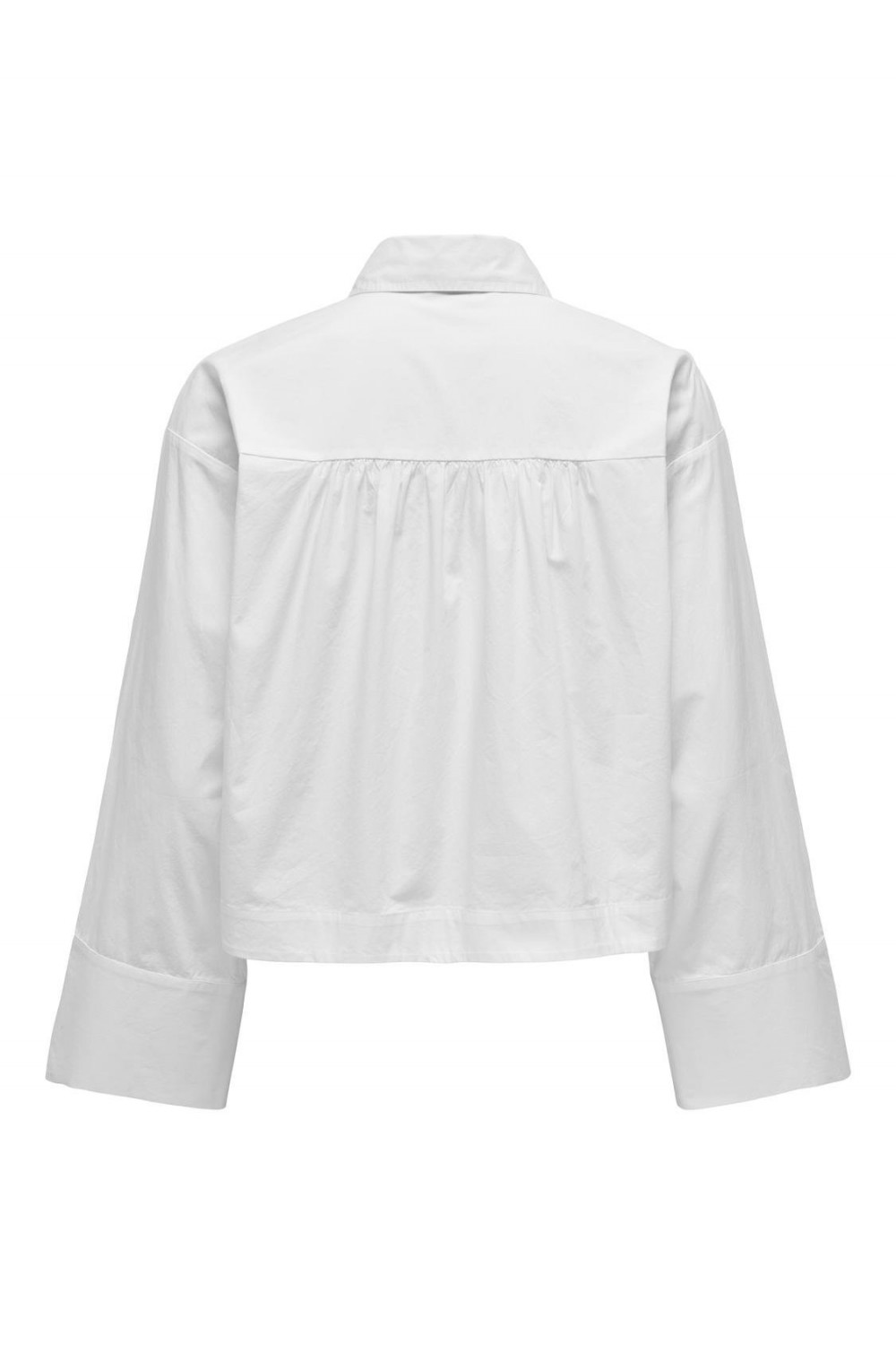 ONLY ELLA L/S OVERSIZED SHIRT PTM WHITE 15333883