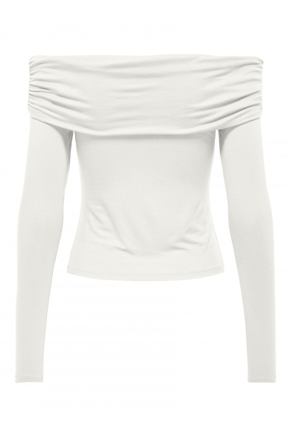 ONLY FELINA L/S OFF SHOULDER TOP JRS CLOUD DANCER 15341585