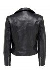 ONLY VERA FAUX LEATHER BIKER OTW BLACK 15232135